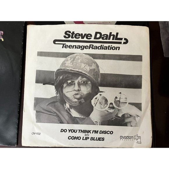 Lot 7 45 RPM Records 70s & 80s Go Go's Steve Dahl Toni Basil Elton John - Picture 3 of 8